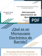 Microscopia Electrónica de Barrido