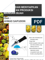 Pembuatan Manisan Buah Ok