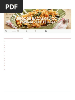 Yammi Arroz de Bacalhau Com Espinafres e Feijao
