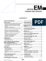 Engine Mechanical: Section