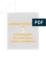 Unidad Didactica Integrada 5to Grado