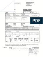 Certificado Schedule F Certificate Schedule F