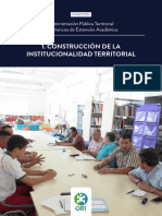 1 - Contruccion de La Institucionalidad Territorial