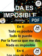 Nada Es Imposible