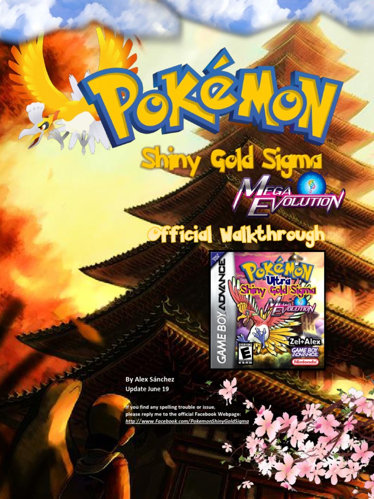 Pokémon Shiny Gold Sigma 1.3.7 | PDF | Series Of Children's Books ...