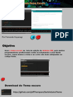 IDE Arduino Tela Escura