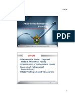 07 Analysis Mathematical Modelling PDF