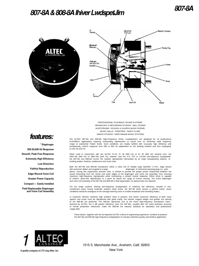 ALTEC CF204-8A使用
バックロード ホーン
(アルテック) Yahoo!オークション -「cf204-8a」の落札相場・落札価格