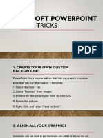 Microsoft Powerpoint Tips and Tricks