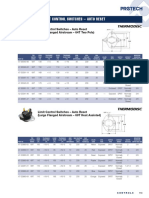 Temperature Limit Control Switches - Auto Reset