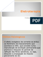 Eletroterapia slide