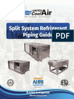 Split System Refrigeranr Pipe Guide