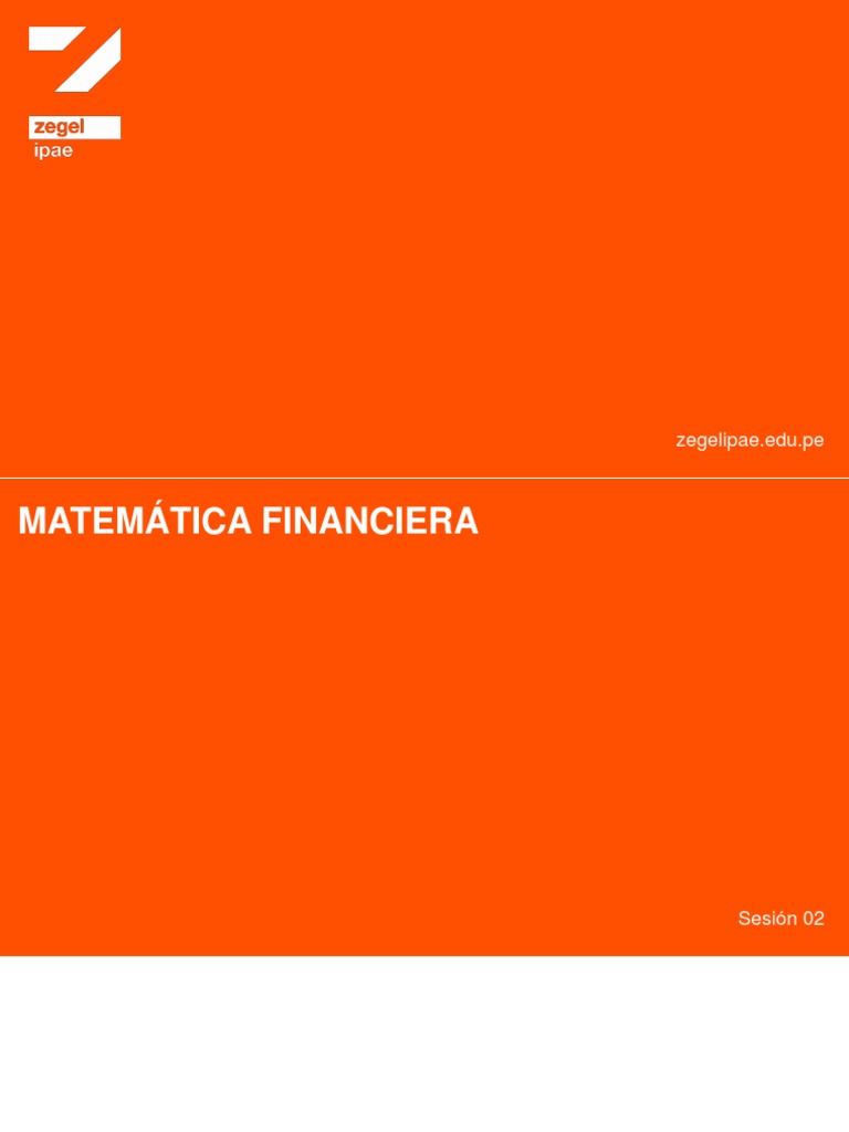 Matematica Financiera 2 | PDF | Interés | Finanzas Matemáticas