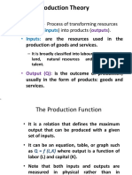 Production Theory Part 1