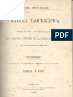 Cartilla taquigrafica