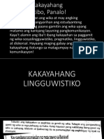 Kakayahang Lingguwistiko