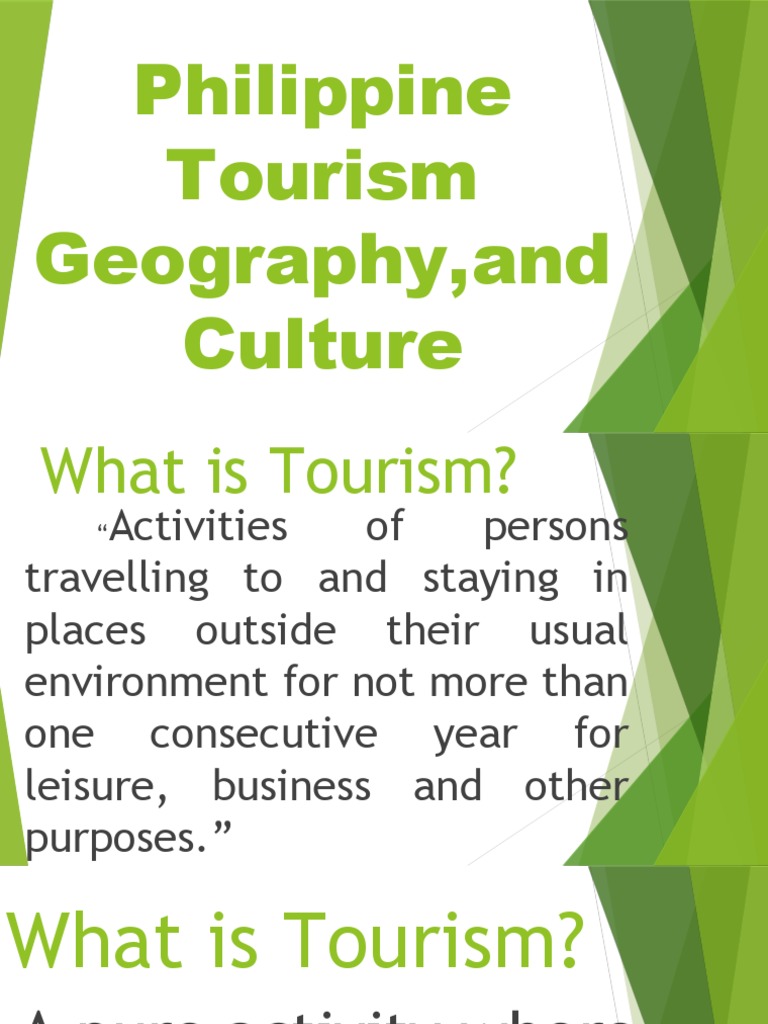 philippine tourism culture and geography subject