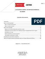 Programa Nacional para la Equidad Laboral