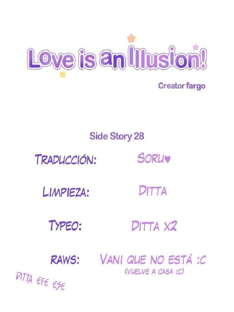 El Amor Es Una Ilusión Capítulo 72 Final Pdf