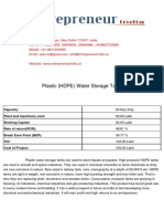 Plastic -HDPE Water Storage Tank -Sintex Type
