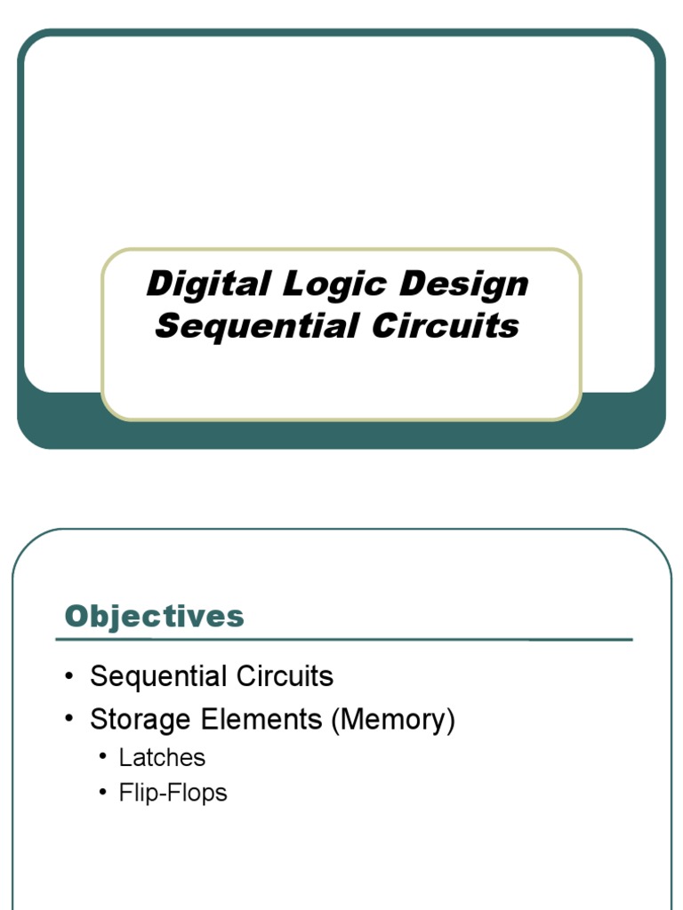 Understanding Sequential Circuits and Memory | PDF | Areas Of Computer ...