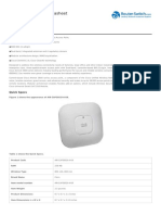 AIR-CAP3602I-A-K9 Datasheet: Quick Specs