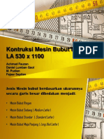 Kontruksi Mesin Bubut Manual