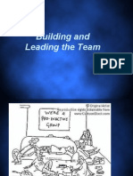 Building and Leading The Team