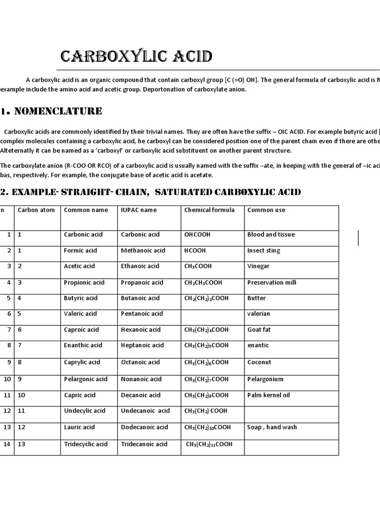 Chapter 18 Notes | PDF | Carboxylic Acid | Organic Compounds