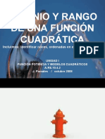 Dominio y Rango de Una FunciOn CuadrAtica Version Blog PDF