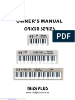 Owner'S Manual: Origin Series