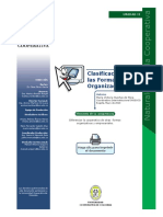 Clasificación de Las Formas de Organización: Unidad Ii