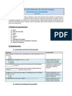 2a - Questionnaire Standard CAP EHA