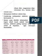 Logam Alkali Tanah (Persentasi)