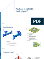 Best Practices in COMSOL Multiphysics®