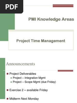 Project management