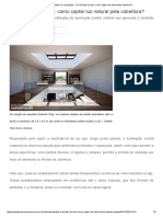 Revista Arquitetura e Construção - Tira-Dúvidas Da Obra - Como Captar Luz Natural Pela Cobertura - PDF