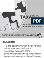 Taxatio N: Avecilla, Eunice. M. Banjaon, Jan Trace A