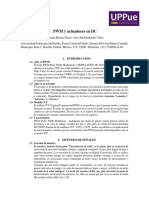 Modulo PWM y Actuadores en DC