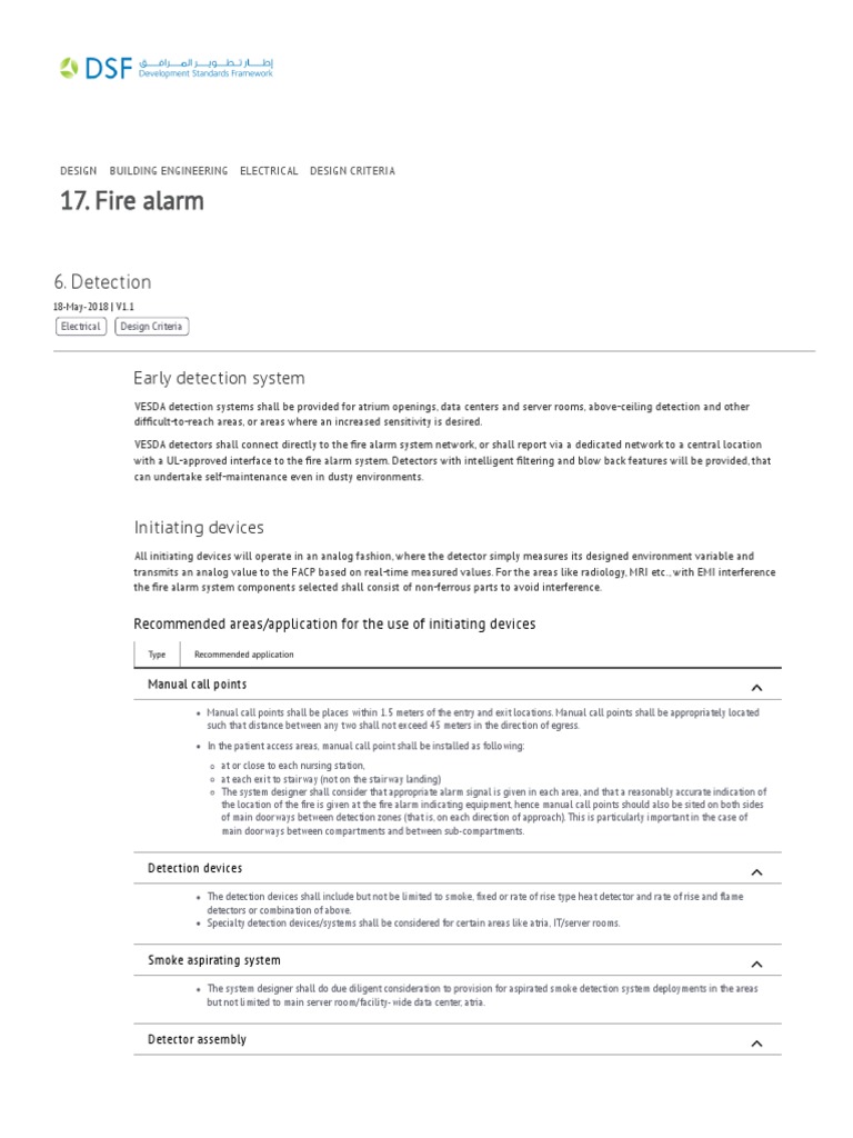 Fire Alarm: 6. Detection | PDF | Data Center | Computer Network
