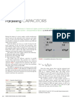 Paralleling Capacitors