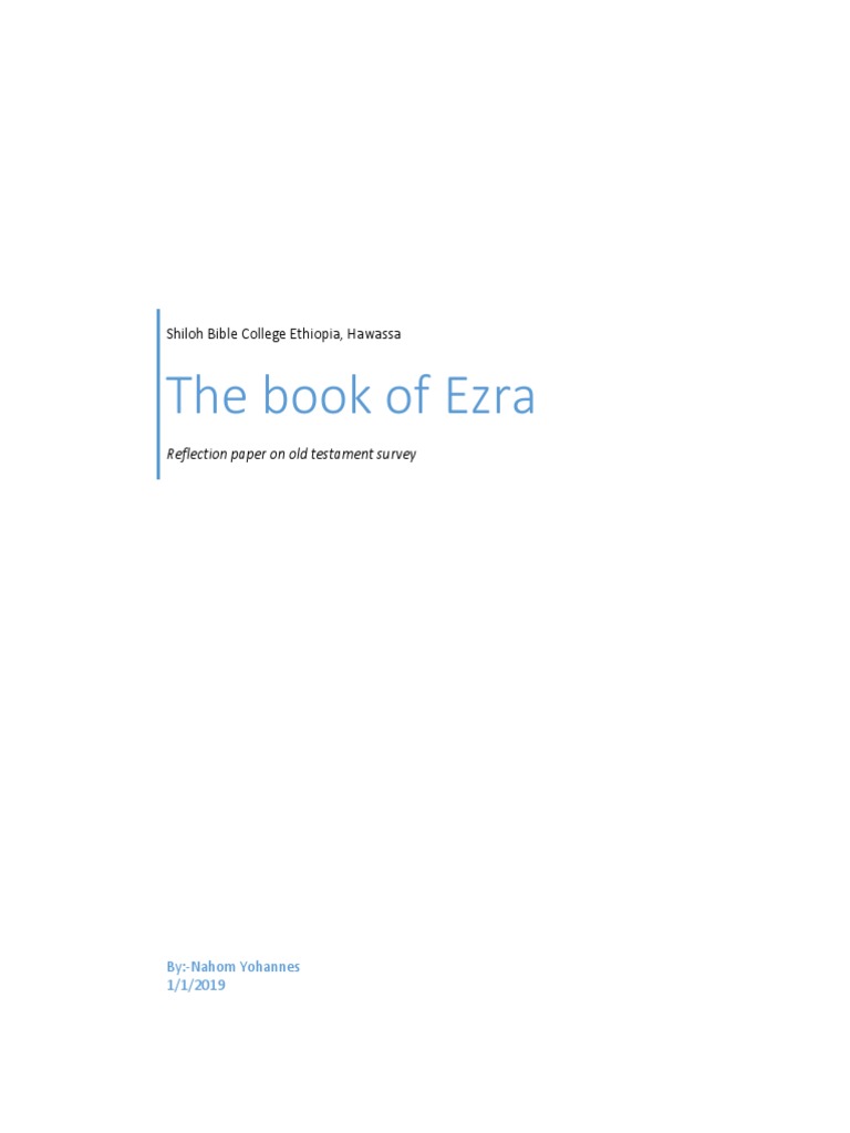 Book of Ezra (2) 1 | PDF | Ezra | Babylonian Captivity