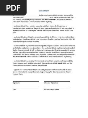 Consent Form