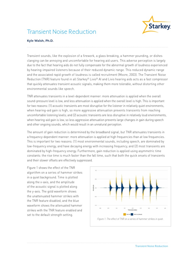 Noise Reduction in Hearing Aids Program | PDF | Hearing Aid | Sound