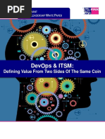 Devops & Itsm:: Defining Value From Two Sides of The Same Coin