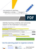 Xiaopei Ji-Evidence For Aitsl Standards-Literacy-Imaginative Writing-Per3