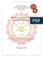 Design of An Air Conditioning System of Two-Storey Residential Building