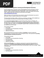 Practice Guide To The Early Years Developmental Journal | PDF ...