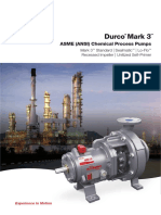 Durco Mark 3: ASME (ANSI) Chemical Process Pumps