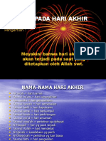 Iman Kepada Hari Akhir1